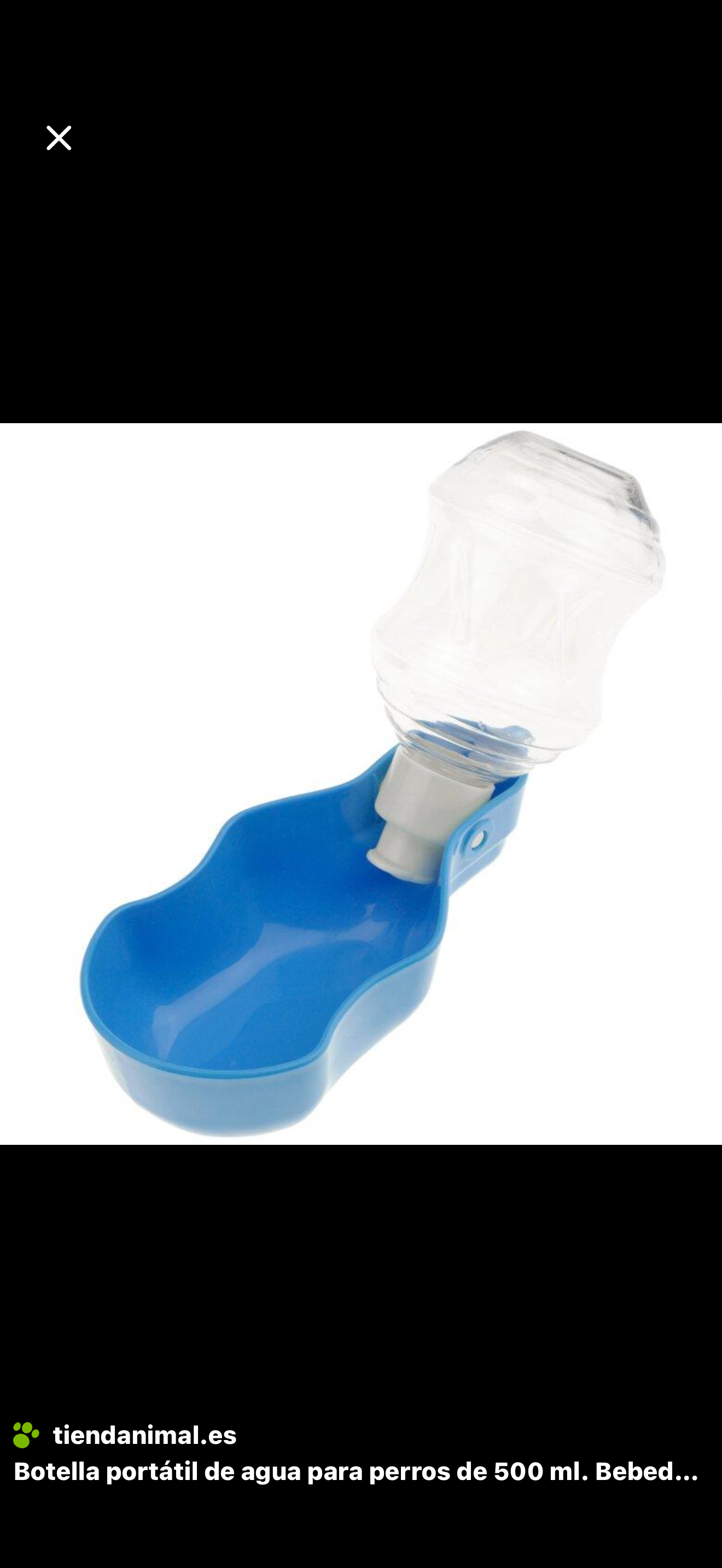 Botella Portátil para Perros